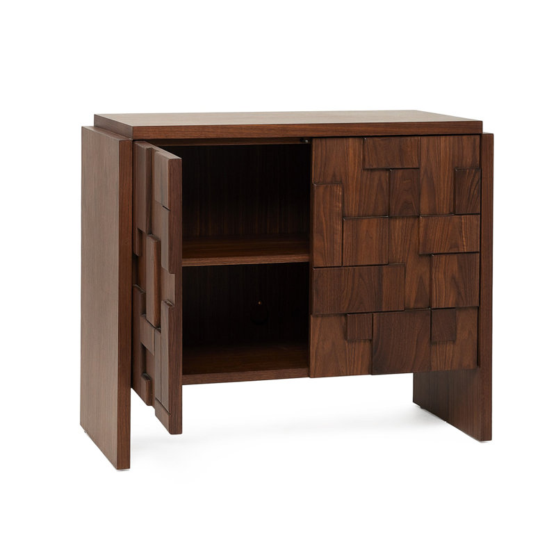 Louise Solid Wood Accent Cabinet