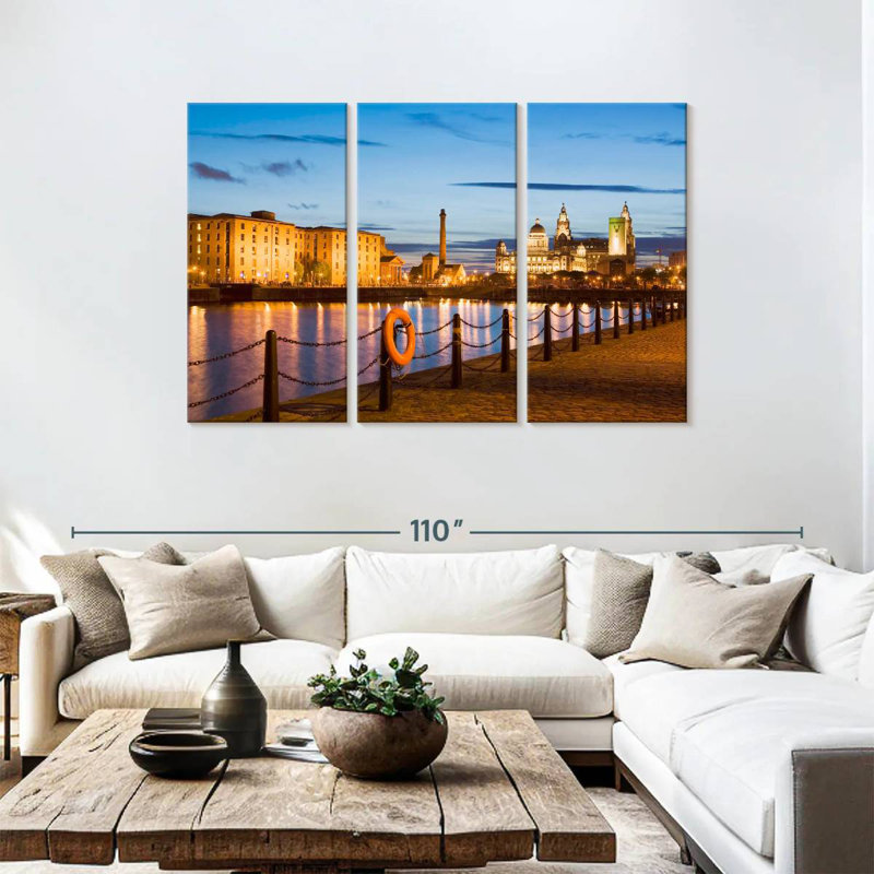Albert Dock Waterfront, H 48 po x l 74 po