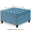 Carré bleu avec capitonnage robuste-456247023