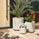 Pot à fleurs rond Demi Series