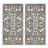 Abequa Carved Wood 2-piece Wall Art Set-1665836972