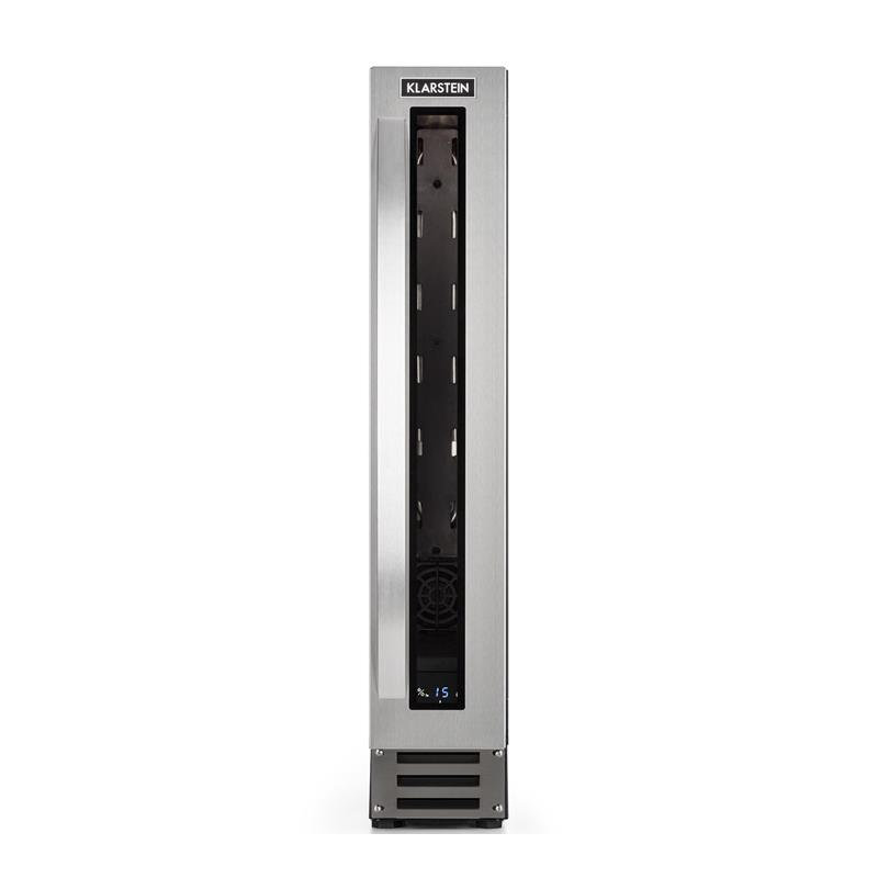 Klarstein Single Zone 15cm Freestanding 7 Bottle with Reversible Door