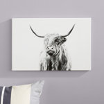 " Portrait Of A Highland Cow " by Dorit Fuhg