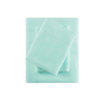 4 PCS Cal King Sheet Set Aqua