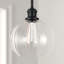 Luminaire suspendu en forme de globe à 1 lumière Anchondo-969214963-976229842-976229845