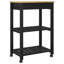 Solid Wood Bar Cart