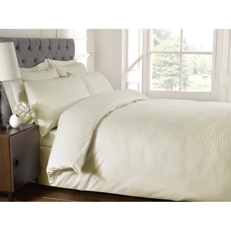 250Q/C Cotton Duvet Cover, Double, Cream