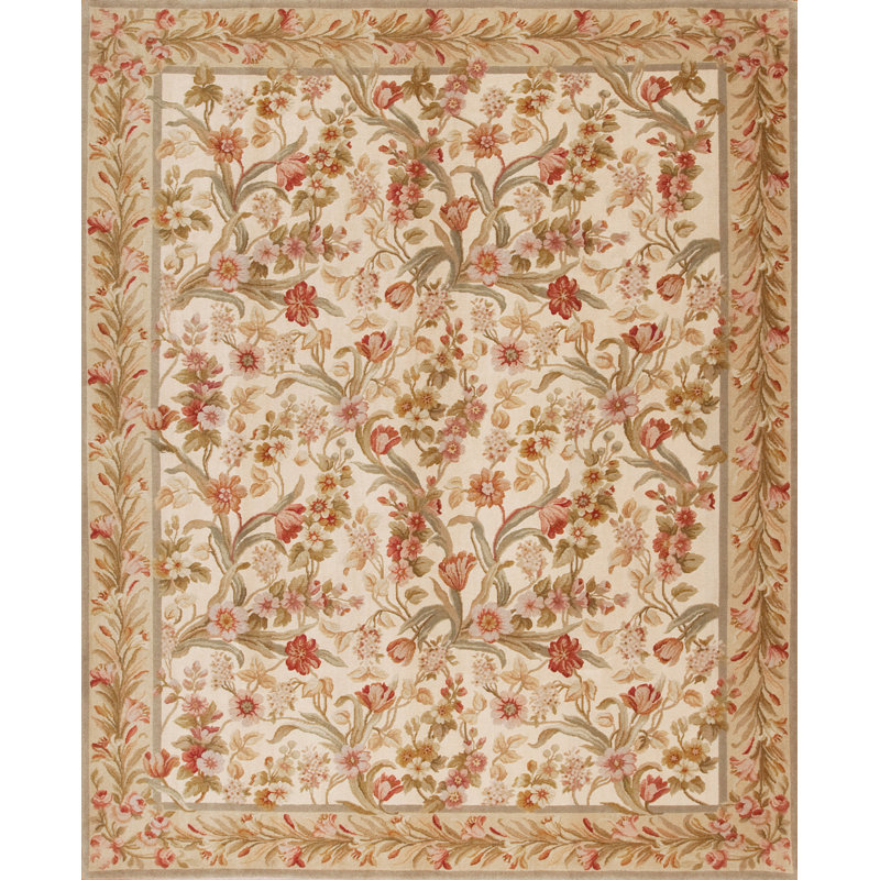 Savonnerie One-of-a-Kind 8' X 10' Hand Knotted Area Rug