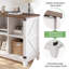 Organisateur de rangement en bois manufacturé avec quincaillerie anti-basculement-660932145-700945562