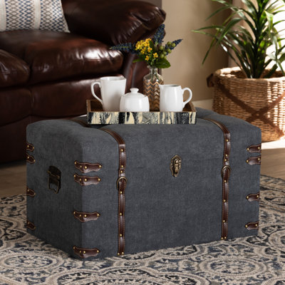 Brayan 26.8" Tufted Rectangle Storage Ottoman by 17 Stories
