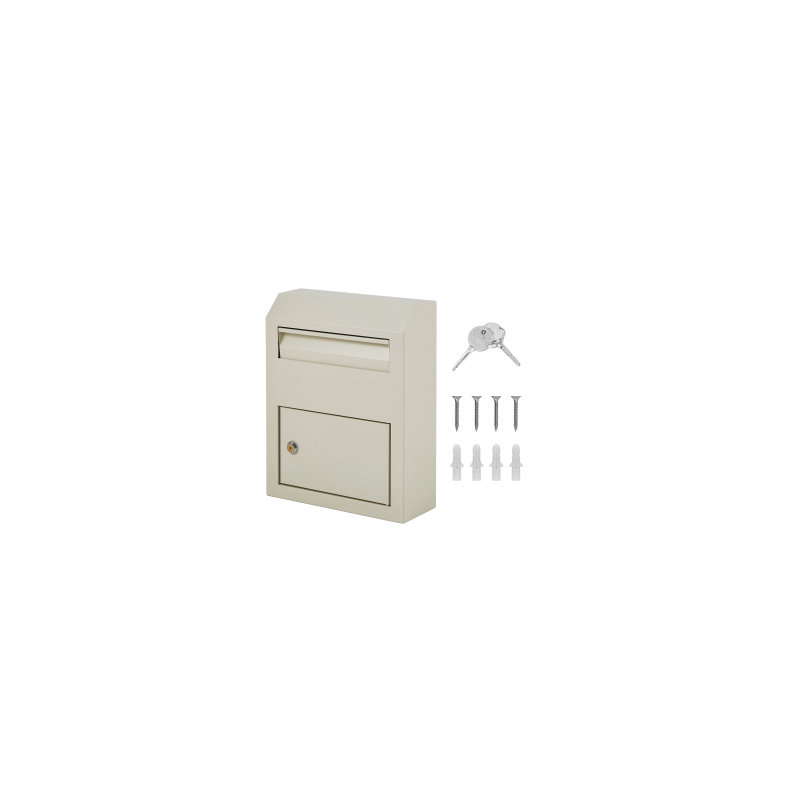 Aluminum Wall Mounted Mailbox