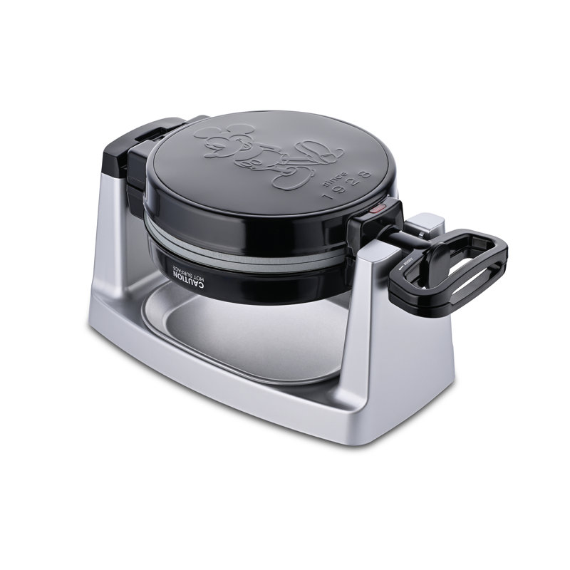 Mickey Mouse Waffle And Donut Maker With Removable Plates