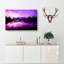 Purple Mountains In Abstract - Wrapped Canvas-55341855
