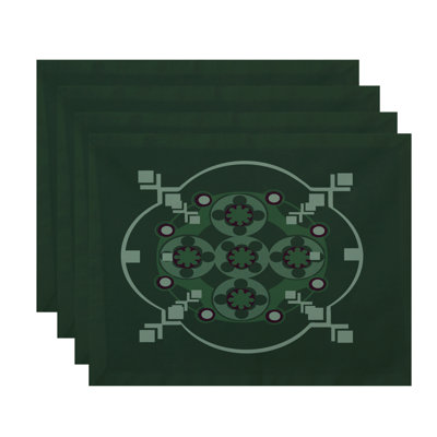 Atchison Polyester Geometric Rectangle Placemat