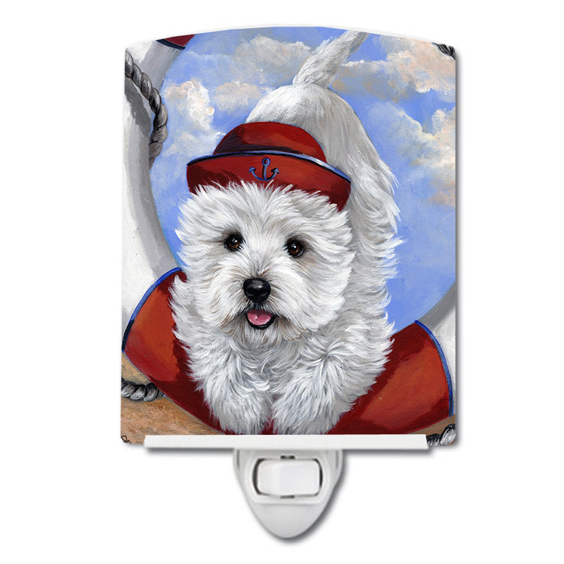 Veilleuse Westie, Westie « Ahoy Sailor »