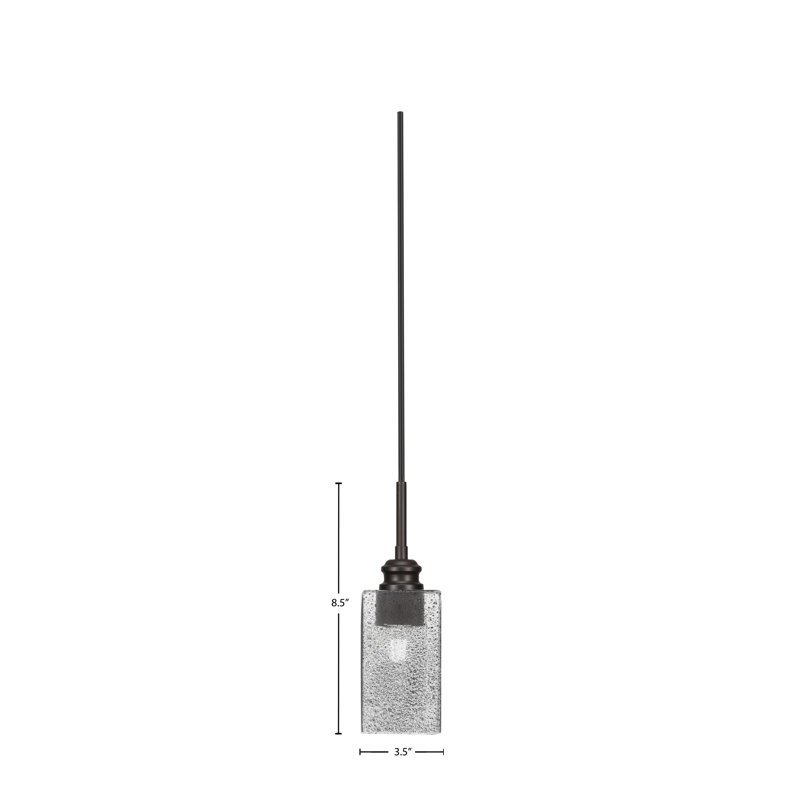 Mini-luminaire suspendu Edge Cord, Espresso