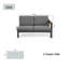 MIMO 2-Seater Left / Right Arm Modular Sofa with Cushions