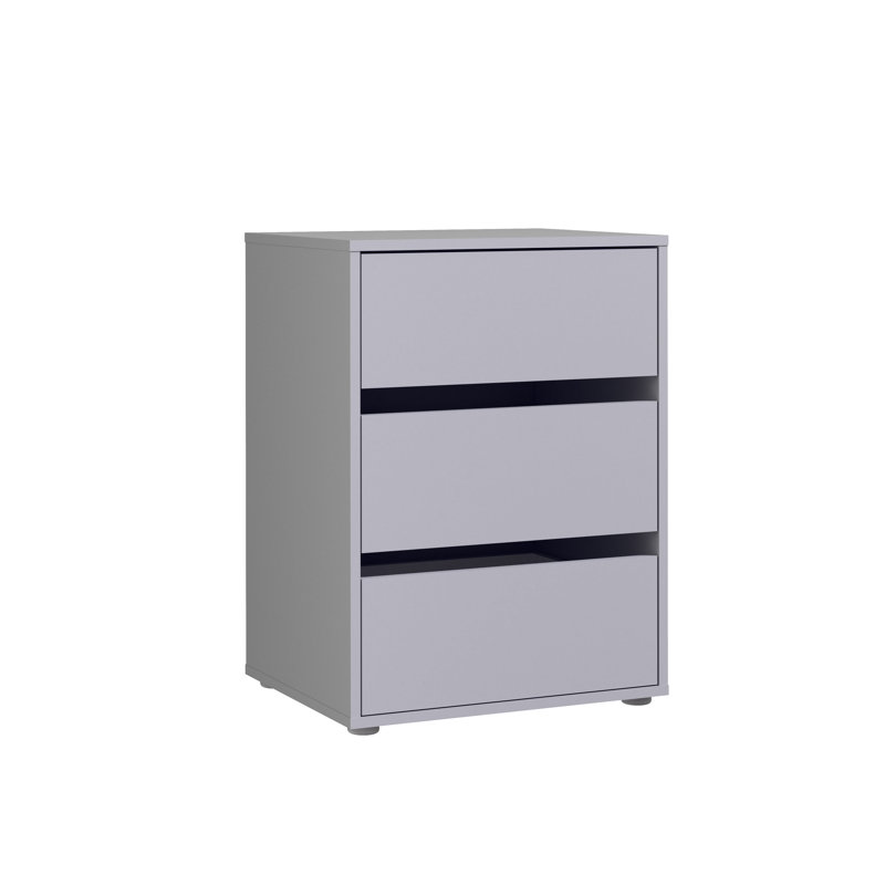 Aashka 51cm Wide 3 -Drawer Steel File Cabinet