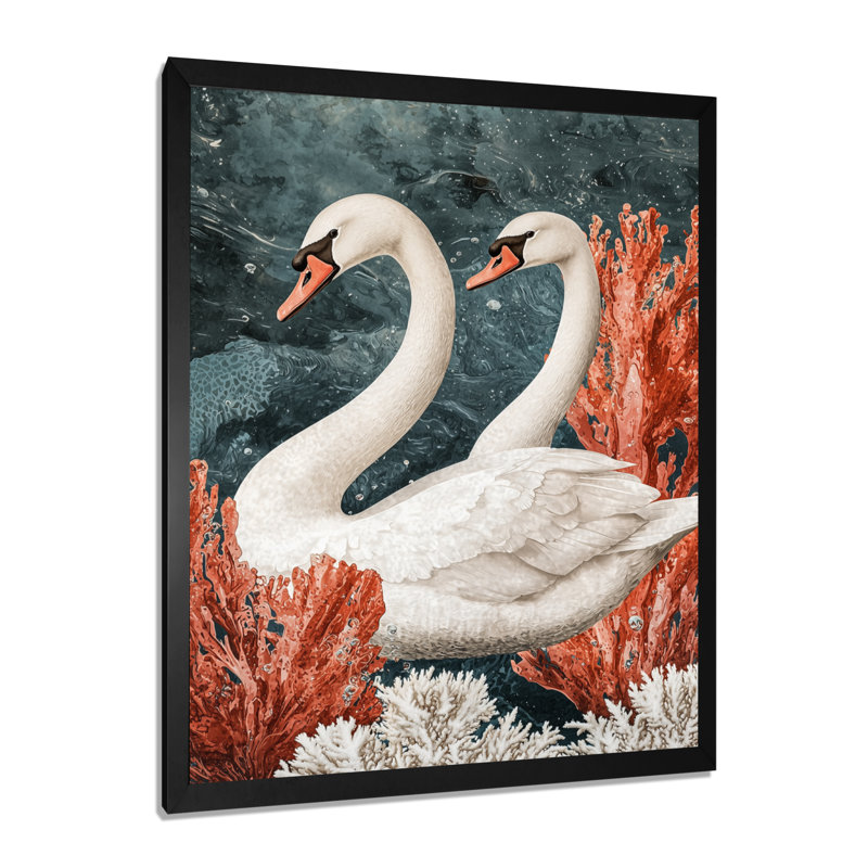 Ayling - Animals Wall Art, H 44 po x l 34 po, Noir, Reproduction encadrée d'une seule photo