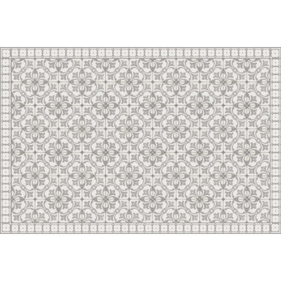 Emitt Vinyl Machine Printed Area Rug