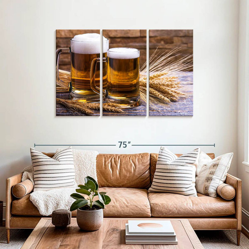 Yarlin Craft Beer, 36" H x 57" W