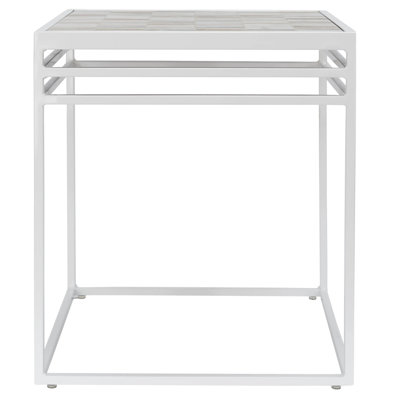 Table d’appoint en pierre/béton Whitlatch
