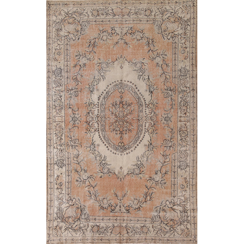 Tapis turc anatolien délavé 6 x 10
