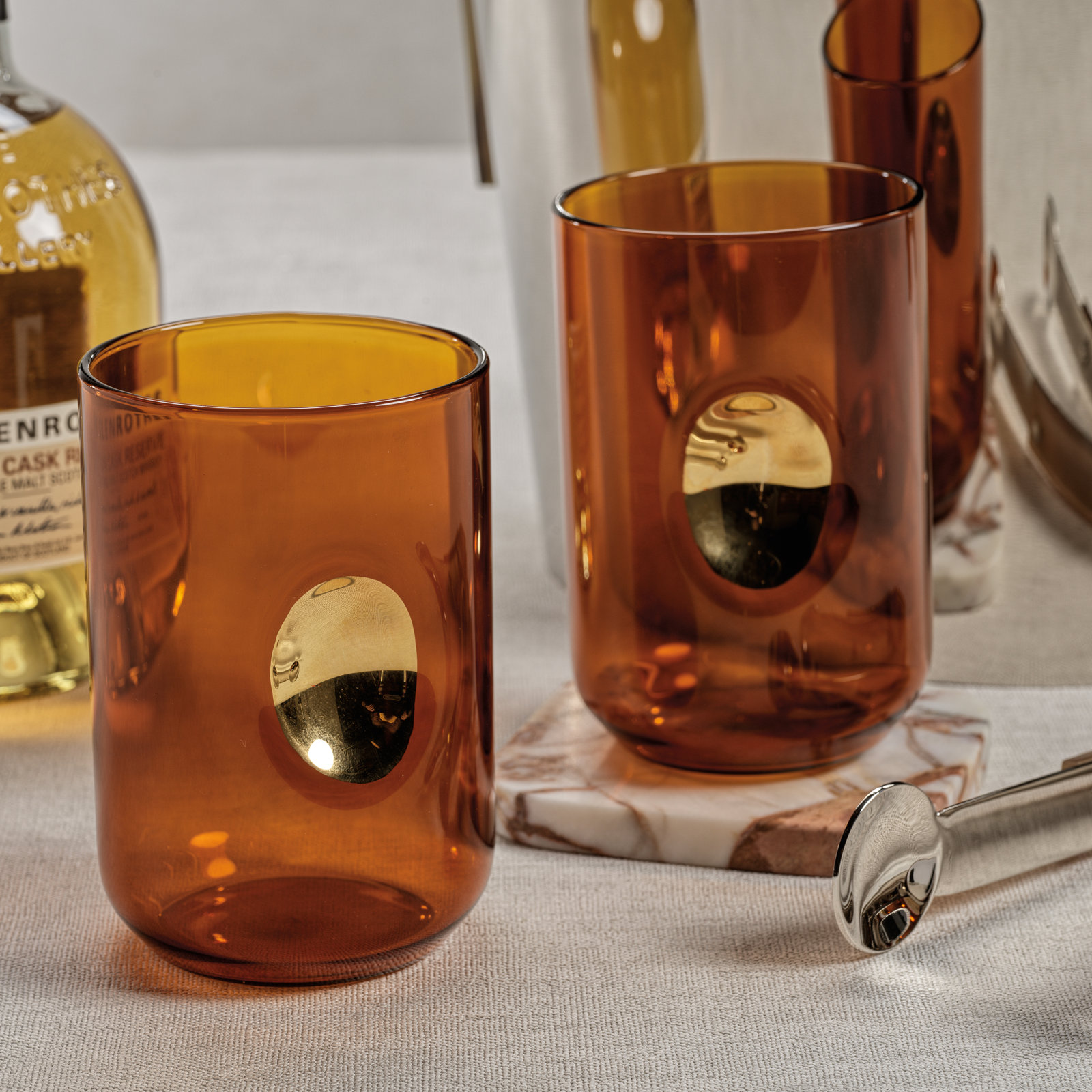 Eastpoint Drinking Glass, Desert Amber