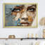 «Paint Collage African Woman I», reproduction d'art sur toile-686305117-686305116