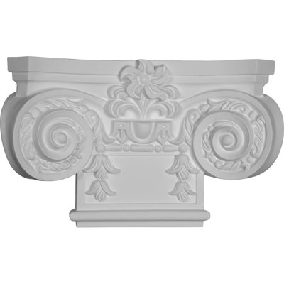 Small Empire Capital with Necking (Fits Pilasters up to 7 7/8"W x 7/8"D)