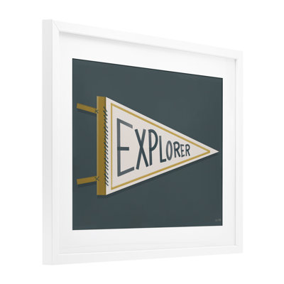 Impression rétro sous-verre Explorer sous-verre Explorer, conçue par House Fenway