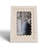 Decorative Resin and Wood Picture Frame with Glass Front and Scalloped Detailing in Modern Wood Design-398980889