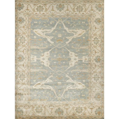 Antique Weave Oushak Wool Oriental Indoor Rug