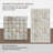 Florida 12" x 12" Natural Stone Grid Pebble Mosaic Wall Tile-93373814