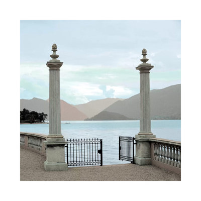 Harbor Garden Gates 1 Piece Wrapped Canvas Wall Art