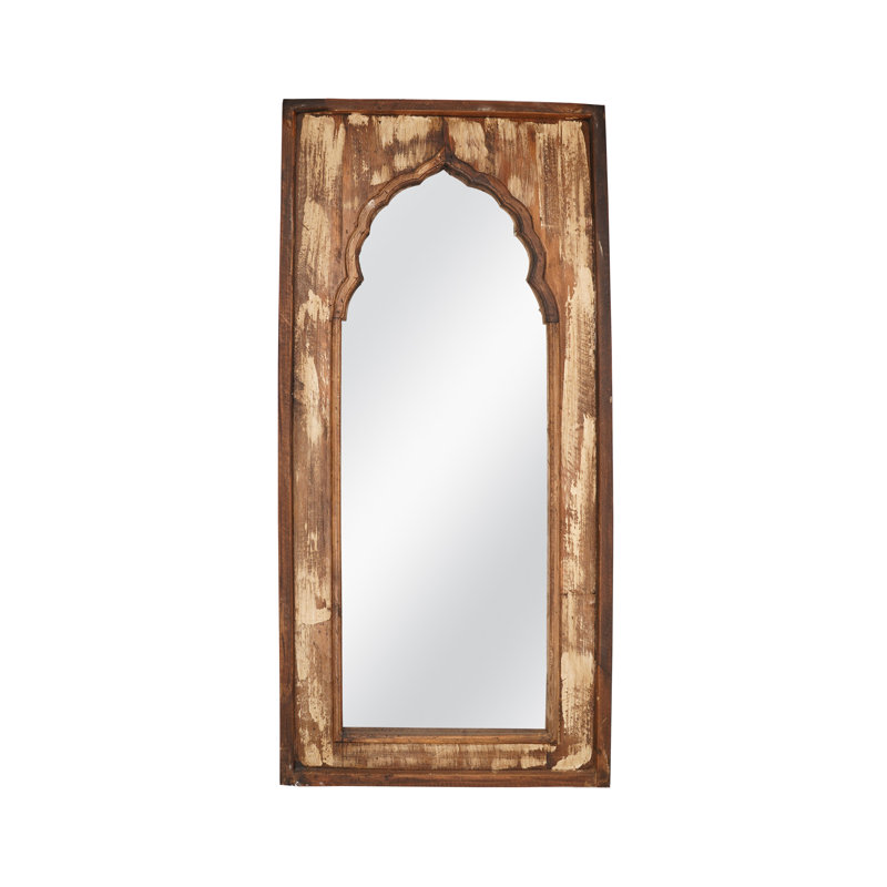 Mountview Flat Mirror, Antique White