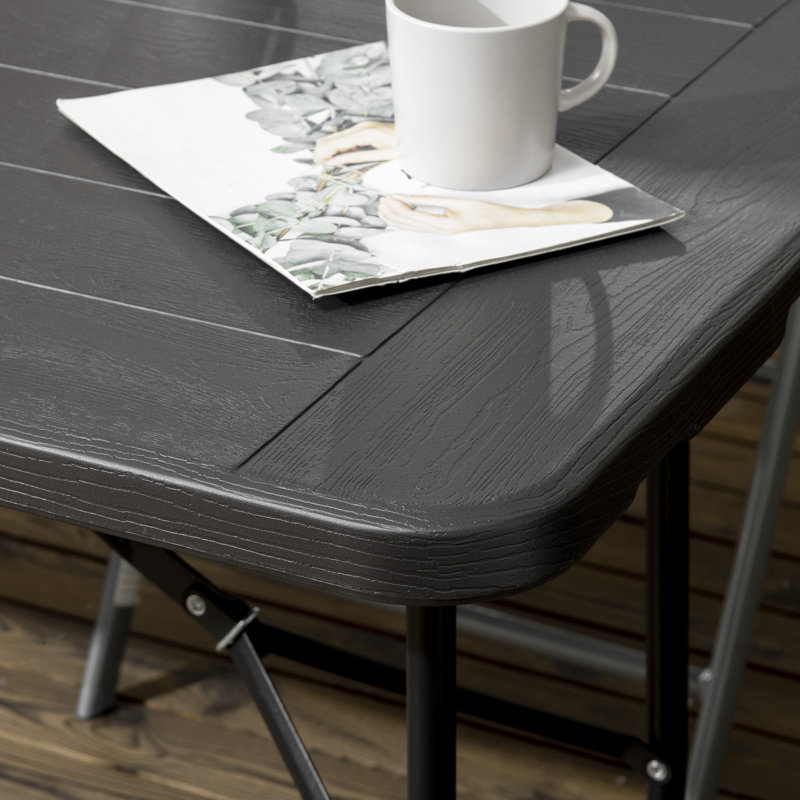 Lewert Rectangular 6 - Person 180Cm L Outdoor Table