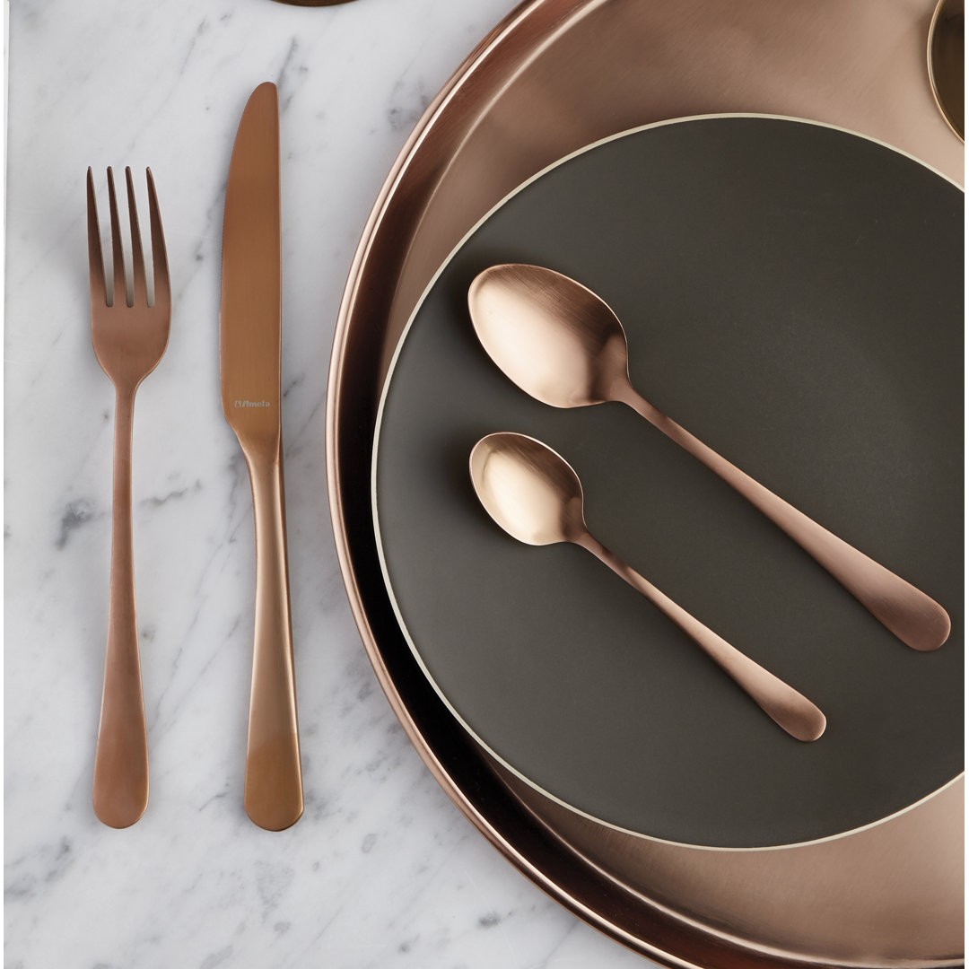 Amefa PVD Stainless Steel Cutlery Set TREND 16 Piece for 4 People