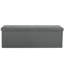 Banc de rangement avec repose-pieds de 43 po avec grand espace de rangement de 158 L et rangement pliable pour les vêtements-1833868380