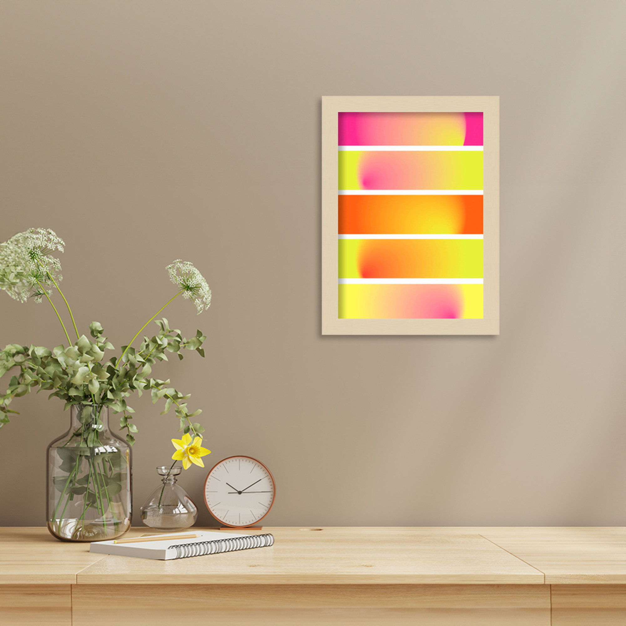 One Way by Valeria Castillo, Brown, 13" H x 10" W x 1" D