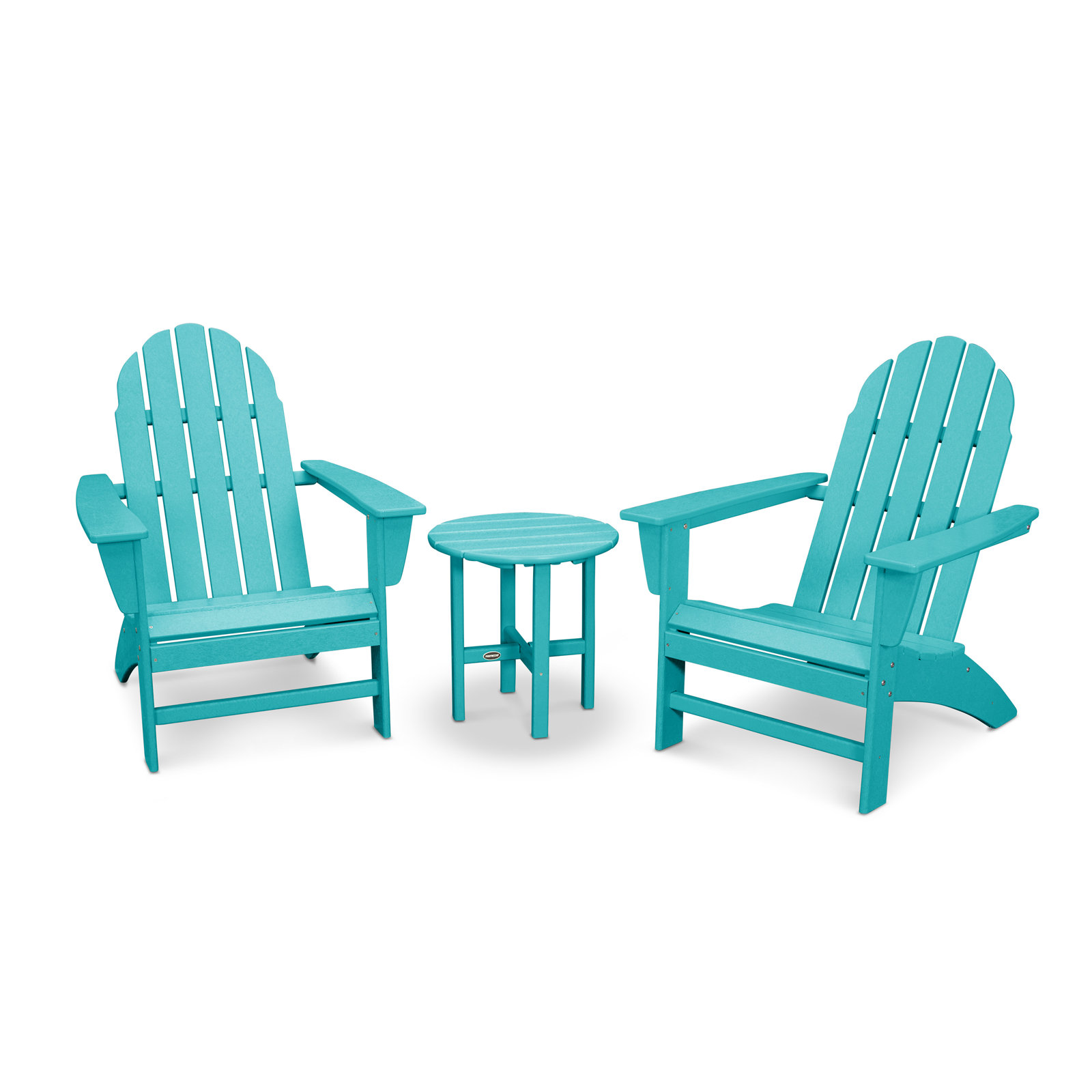 POLYWOOD® Vineyard 2-Person Patio Seating Group, Aruba