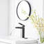 Robinet pour salle de bain nickel brossé-121768003