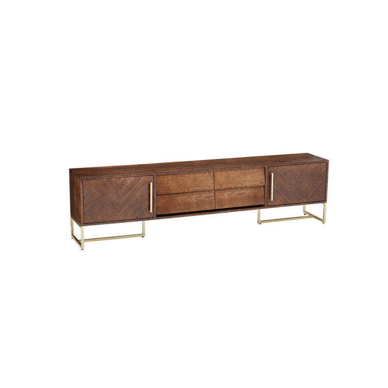 Meuble télé de style nordique, L 86,61 po