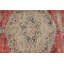 Tapis géométriques, tapis en laine, tapis de chambre rose, tapis 4,1 x 7,8 pi, tapis turc, tapis rétro