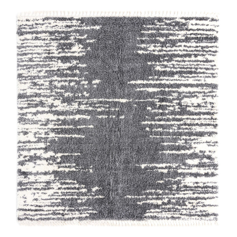 Knupp Abstract Indoor Rug, Square 10'