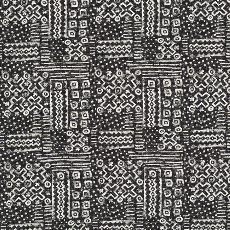Tissu nomade Robert Allen @Home, Noir doux