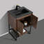  Meuble-lavabo 2-en-1 mural et autoportant avec comptoir et lavabo, armoire de rangement à tablette ouverte-1962190200-1976912117