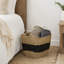Panier de rangement deux tons Solana Seagrass
