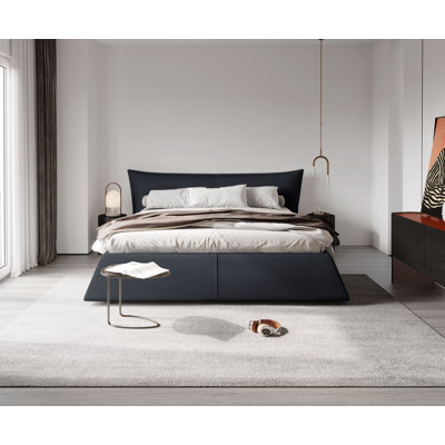 Mahib Upholstered Sleigh Bed