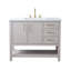 Ensemble de meuble-lavabo simple 42 po Vicini-908146825